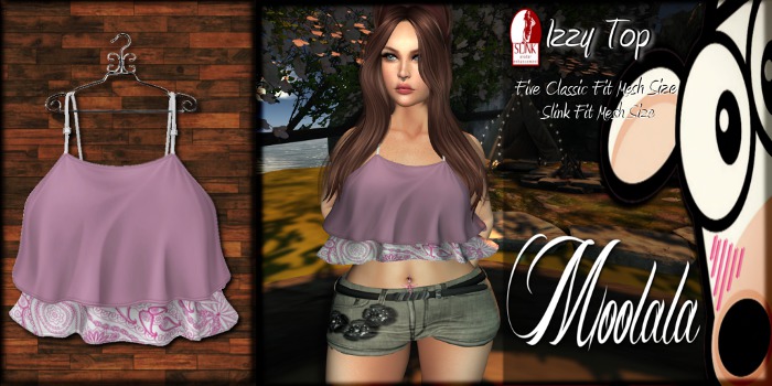 ~*Moolala*~ Izzy Top - Purple Floral