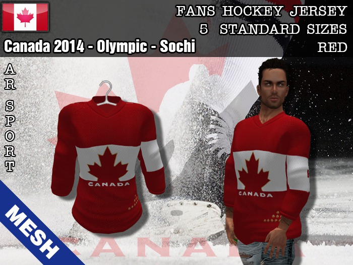 Canada 2014 - Sochi - red
