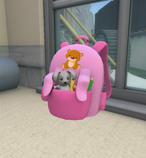 *~Cute Baby .~* Backpack Light Pink