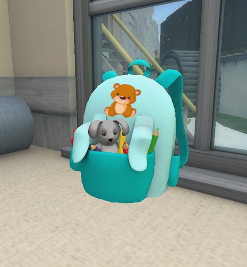 *~Cute Baby .~* Backpack Light Blue