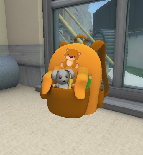 *~Cute Baby .~* Backpack Brown