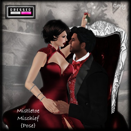 ::DBL:: Mistletoe Mischief Pose & Props*