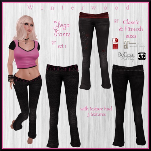 .:WinTeRwooD Designs:.Yoga Pants-Set 2