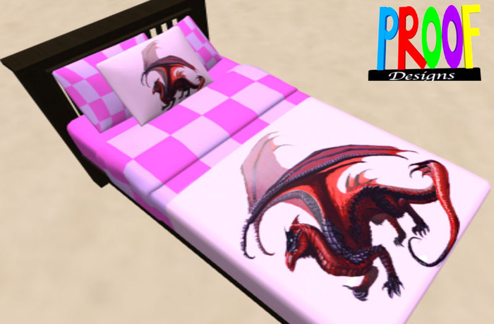 Proof Design - Bedding- Dragon Girl