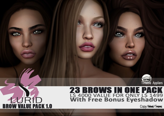 Lurid Brows Value Pack 1.0 