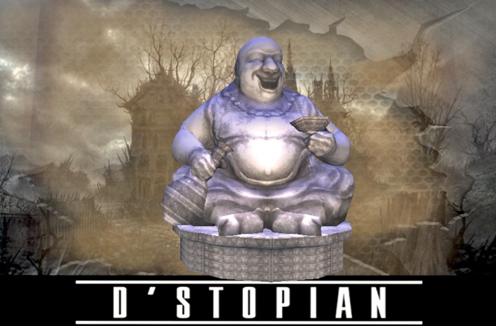 D'STOPIAN // Buddah Statue (Marble) [BOXED]