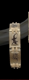 Gold Gecko gecko gecko Bracelet Lg