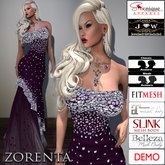 **SD** Zorenta Plum Gown BSM