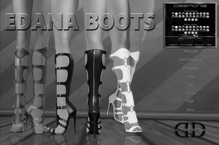 -Desmonia- Edana Boots Demo (Wear Me)