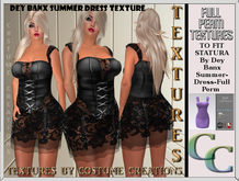 DEY BANX SUMMER DRESS TEXTURE 1 - FULL PERM