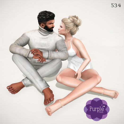PURPLE POSES - Couple 534