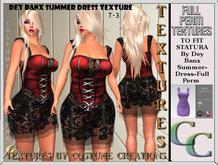 DEY BANX SUMMER DRESS TEXTURE 3 - FULL PERM