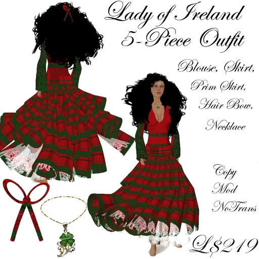 Lady of Ireland Outfit (box)
