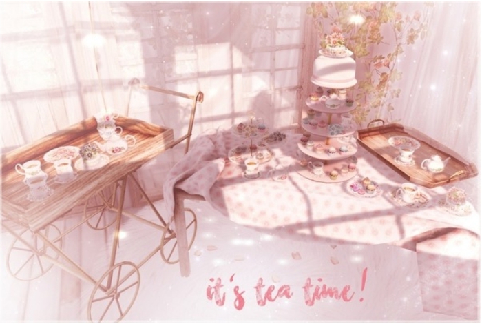 Belle Epoque { It's Tea Time! } Table Blue (Box)