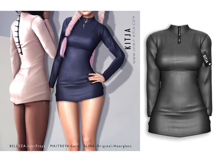 KITJA - Leona Dress GREY