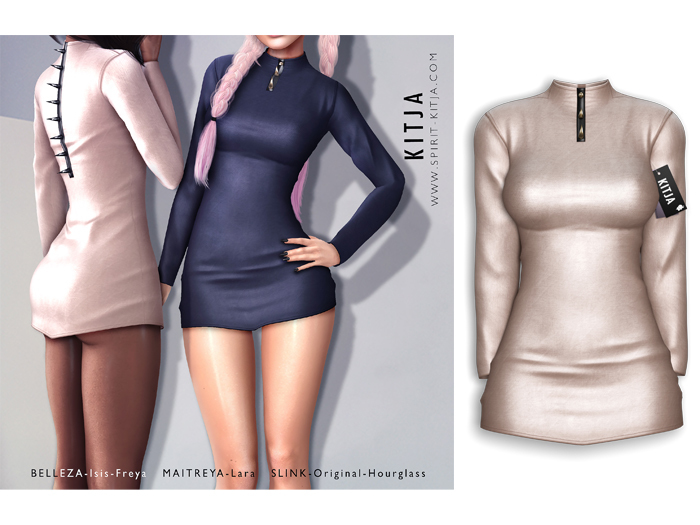 KITJA - Leona Dress NUDE