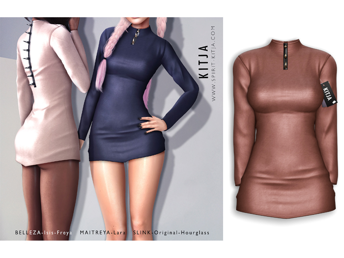 KITJA - Leona Dress RUST