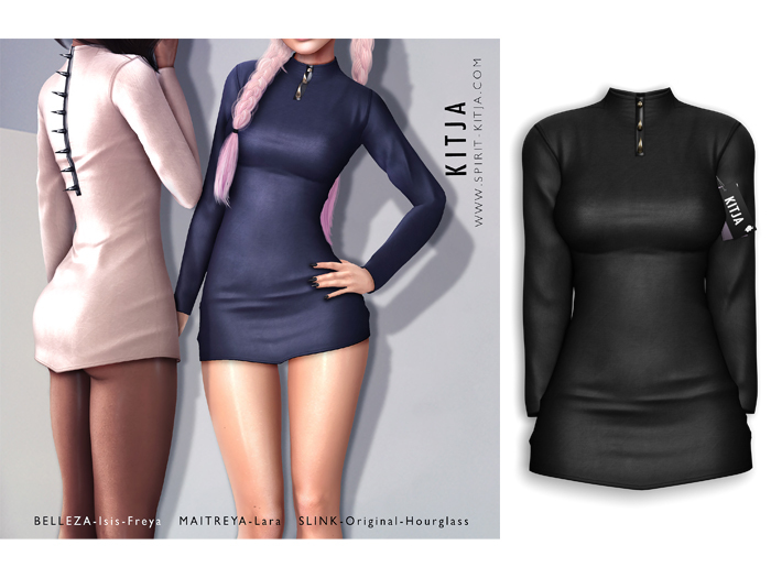 KITJA - Leona Dress BLACK