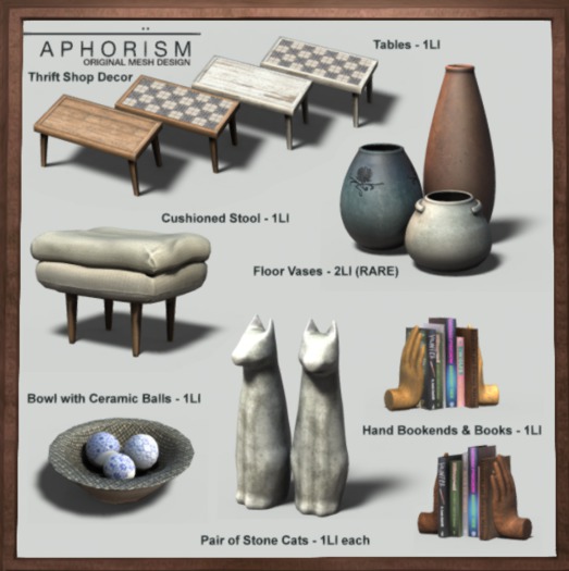 !APHORISM! Cherry Wood Table