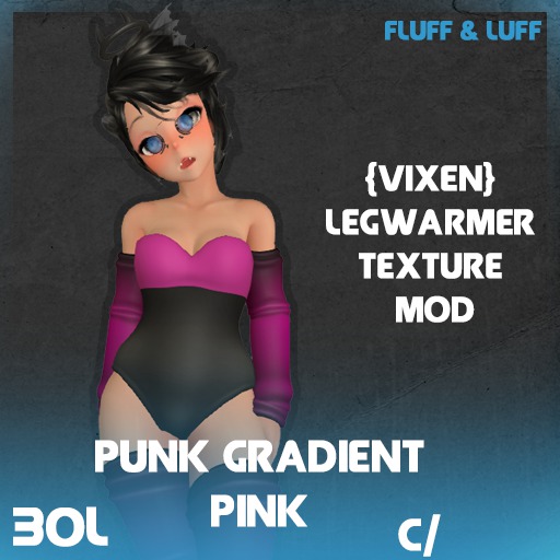 Fluff & Luff - Punk Gradients - Pink