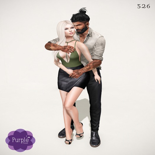 PURPLE POSES - Couple 526