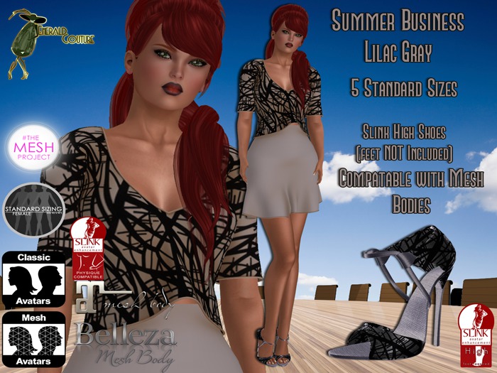 EC Summer Business Lilac Gray