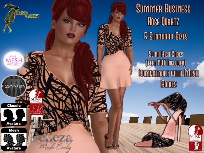 EC Summer Business Rose Quartz