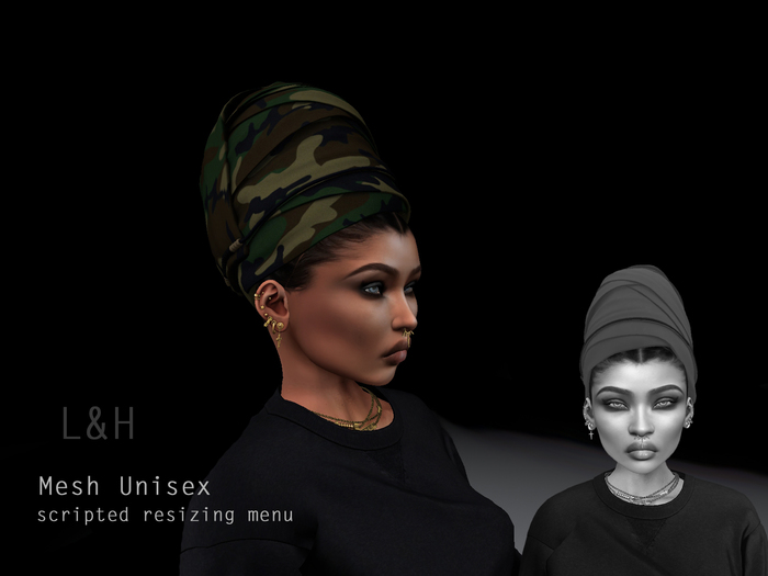 L&H :: Nala Headwrap Military