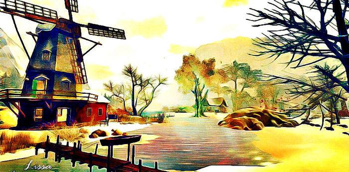 Blue Tree Art  1.2 - Windmill2