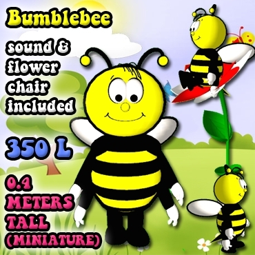 [Screwball Cartoon Avatars] Bumblebee Miniature Avatar - Micro Avatar