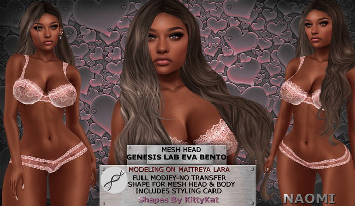 Shapes by Kittykat - Naomi Genesis Eva Bento