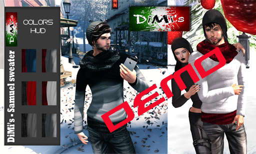 DiMi's BAG - Samuel sweater  (DEMO)