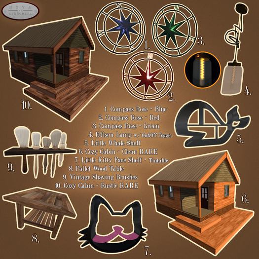 NOVA Compass Rose - Green