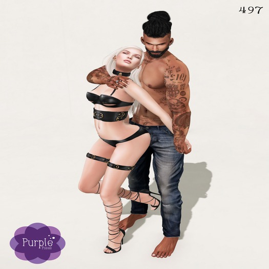 PURPLE POSES - Couple 497