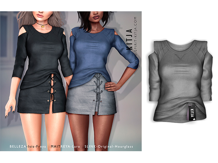 KITJA - Roxie Sweatshirt GREY