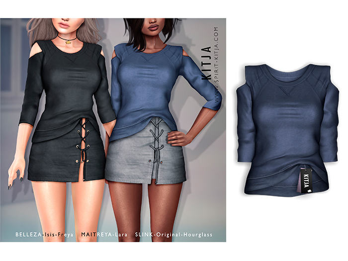 KITJA - Roxie Sweatshirt NAVY