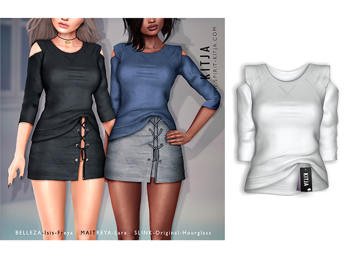 KITJA - Roxie Sweatshirt WHITE