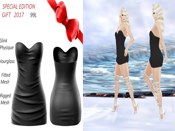 ***Sexy Princess  Black Dress****