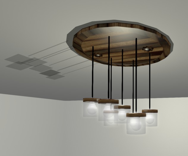 0005357 Mesh HandMade Chandelier FullPerm
