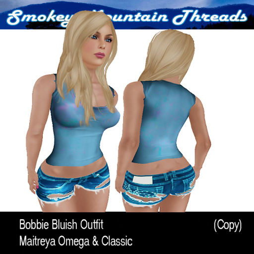 Bobbie Bluish Outfit
