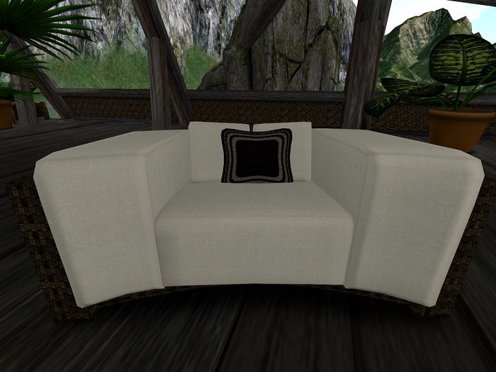 Jenuwin Designs - Single Seater Wicker Lounge