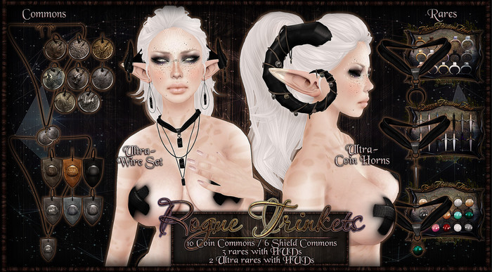 :[P]:-Rogue Trinkets:// Monare Wire Wrapped Set ULTRARARE