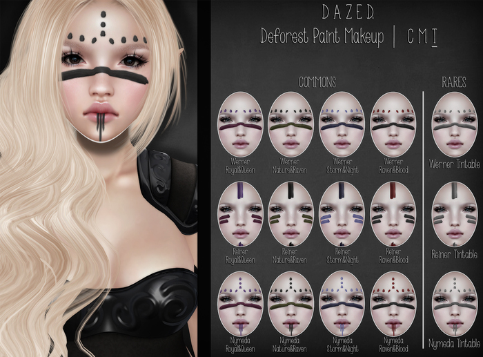 DAZED. - Deforest Makeup - Werner Tintable RARE (rezz)