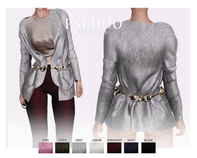 Pseudo- Sonny Cardigan Gray RARE