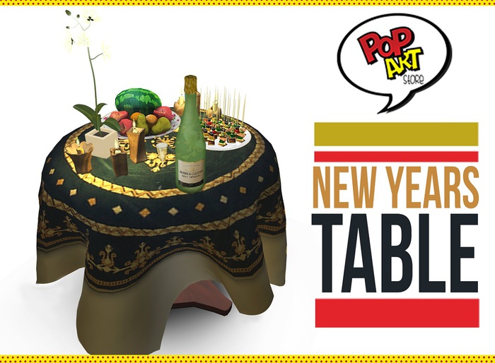 PopArt Store - New Years Table