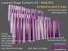 Layered stage curtains ad v3 mauves