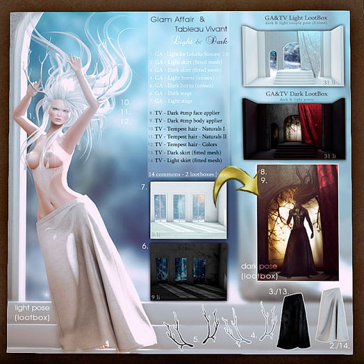 Tableau Vivant \\ Dark - #TMP body applier