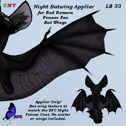RFC - Night Batwing Fennec Applier (wear me)