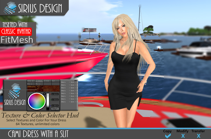 Sirius Design Cami Dress-FITMESH Boxed