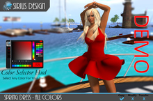 Sirius Design Spring Dress DEMO Boxed